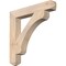Ekena Millwork Legacy Craftsman Smooth Bracket, Douglas Fir, 3 1/2"W x 24"D x 24"H BKT04X24X24LEC04SDF - alternate 1